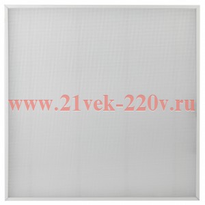 Светильник светодиодный SPO-912-2-40K-032 32Вт 4000К IP20 3360лм 595х595х40 микропризма с БАП бел. Э