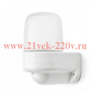Светильник НББ 02-60-003 для бани керамика/стекло угловой IP54 E27 max 60Вт 150х110х85 бел. Эра Б006