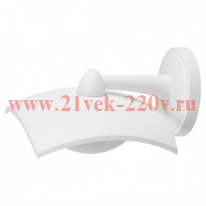 Светильник светодиодный садово-парковый ДБУ 07-8-004 Дели 4 8Вт 3000К IP44 4 гранный настенный бел.