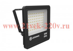 Прожектор светодиодный ECOCLASS FL G2 50W 765 230V BK 6500К Black LEDVANCE