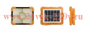 Прожектор светодиодный на солнечной батарее FL-LED Light-PAD SOLAR 40W 4200К 600Лм 183x130x50 FOTON