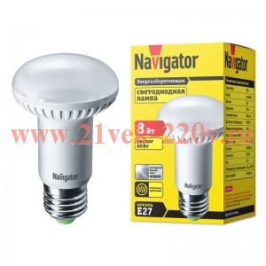 Лампа Navigator 94 138 NLL-R63-8-230-4K-E27(Standard)