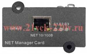 Карта-SNMP для ИБП EOR и EOT 1-10кВа ELECTRA ITK EOR-SNMP