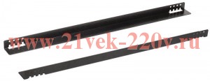 Уголок направляющий L760 черн. (уп.2шт) ITK SR05-800-R
