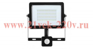 Прожектор светодиодный с датчиком FL-LED Light-PAD Sensor 100W 4200К 220V 10000Lm Black Foton 616517