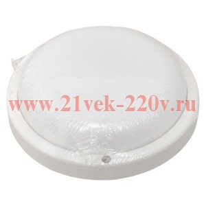 Светильник светодиодный ЖКХ ДПО-1004 15Вт 6500К IP65 круг LUMA EKF BKL-1004-R-15-6500