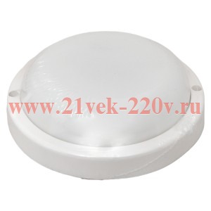 Светильник светодиодный ЖКХ ДПО-1300 12Вт 6500К IP65 круг с микроволнов. датчиком движения LUMA EKF