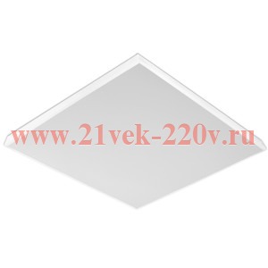 Светильник светодиодный ДВО-1001 30Вт 4000К IP40 595х595х50 опал равномерн. панель LUMA EKF LPL-1001