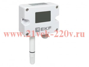Преобразователь влажности и температуры настенный RS-485 EKF THT-101-RS