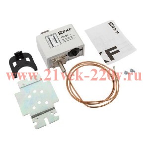 Реле температуры (термостат) капилляр 1м EKF TR-30-1