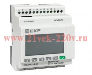 Реле программируемое PRO-Relay PRL100-12-R-AC EKF PRL100-12-R-AC
