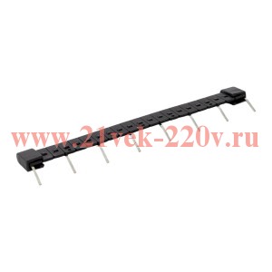 Шина соединительная для разъемов rm5-22-2 8 полюсов AVERES EKF rm-22-2-busbar