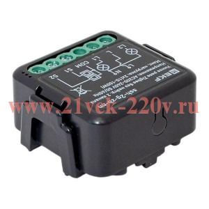 Реле в подрозетник 2-канальное без нейтрали Умное Zigbee Connect Select EKF ssh-2g-zb-nn