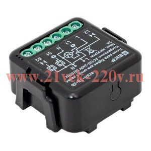 Реле для штор в подрозетник 1-канальное Умное Zigbee Connect Select EKF scsh-1g-zb