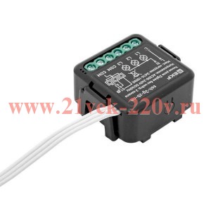 Реле в подрозетник 3-канальное без нейтрали Умное Zigbee Connect Select EKF ssh-3g-zb-nn