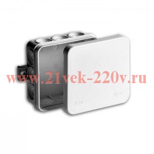 Коробка распр. ОП 85х85х35 IP54 Рувинил 67093Б