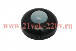 Датчик движения инфракрасный ДДИ-101 01 1200Вт 6м 360град. черн. SchE 60132DEK