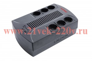 Линейно-интерактивный ИБП, 800VA/480W, 6xSchuko, USB для зарядки (2), USB + RJ11, 1x8Aч