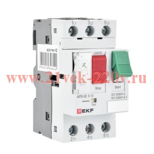 Выключатель автоматический для защиты двигателя АПД-32 24-32А EKF apd-me-32