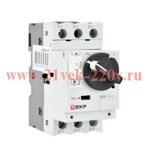 Выключатель автоматический для защиты двигателя GV2P 17-23А EKF gv2pm-23