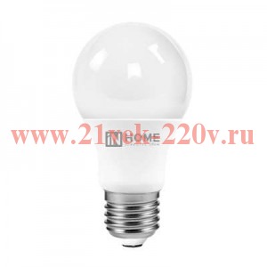 Лампа светодиодная LED-A60-VC 10Вт 230В E27 6500К 900Лм IN HOME 4690612020228