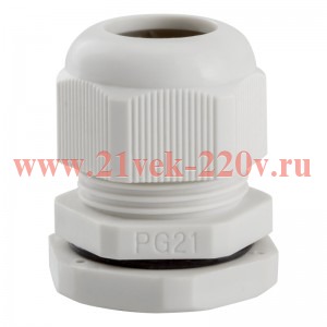 Сальник PG21 (Dпроводника 15-18мм) IP54 КЭАЗ 143109