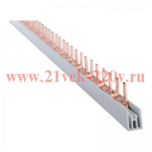 Шина соединительная PIN (штырь) 2Р 63А (дл.1м) КЭАЗ 143233