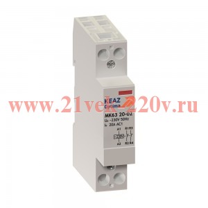 Контактор модульный OptiDin МК63 2020 230AC КЭАЗ 114090