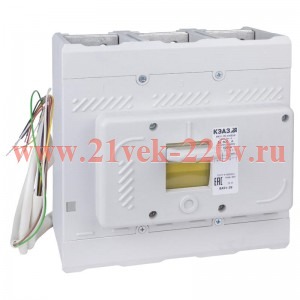Выключатель автоматический 630А 2500lm ВА51-39-331810 УХЛ3 690AC НР110AC/DC КЭАЗ 326713