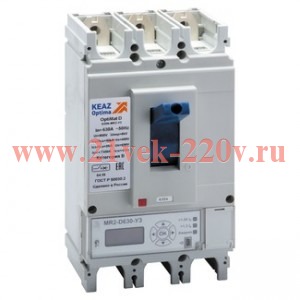 Выключатель автоматический OptiMat D400H MR1 ОМ4 РЕГ КЭАЗ 327471