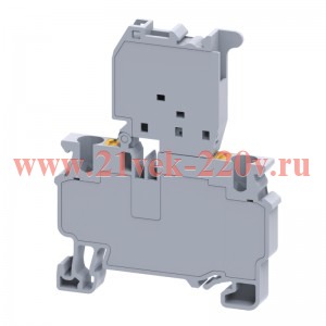Клемма для предохранителей с индикатором push-in OptiClip CPF-4-HESILA-240V-(5х20)-10А (0.2-4) сер.