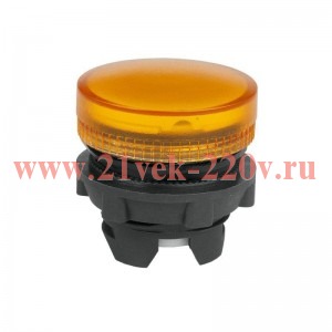Головка сигнальной лампы OptiSignal D22 A5-L-5 желт. пластик ZB5AV053 КЭАЗ 332303