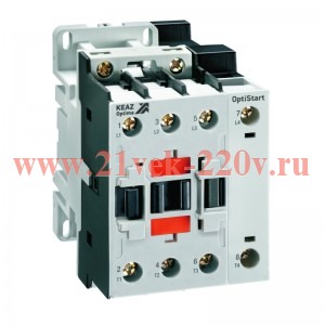 Контактор OptiStart K-F-38-22-00-Z024 с пониженным потреблением КЭАЗ 334820