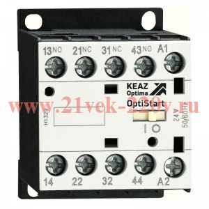 Реле мини-контакторное OptiStart K-MR-22-A230 КЭАЗ 335794