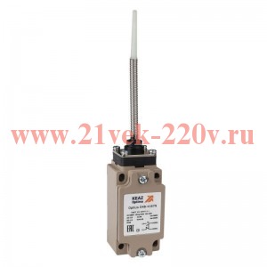 Выключатель концевой OptiLiS D4B-4186N пружина с наконечником метал. EN 50041 XCKJ109H29 КЭАЗ 365336