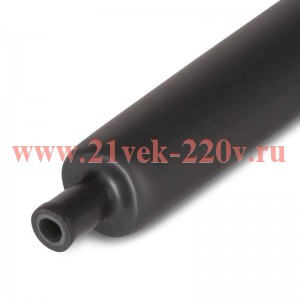 Трубка термоусадочная клеевая ТТК(2:1)-3/1.5 черн. (уп.10м) КВТ 84871