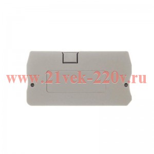Изолятор торцевой для клемм VPR-4-HESI/MT DKC D-VPR-4-HESI
