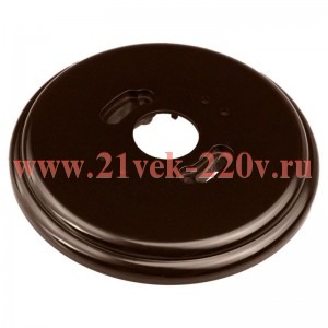 Рамка 1-я Ришелье, пластик коричневый Bironi RF1-610-22