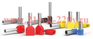 Наконечник штыревой втулочный изолированный НШВИ 0.34-8 TOKOV ELECTRIC TKE-NSVI-0.34-8-C11/100