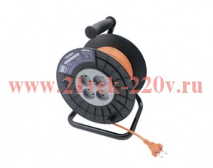 Удлинитель на катушке 4х30м с заземл. 6А 3х0.75 TOKOV ELECTRIC TKE-SK30-075-Z