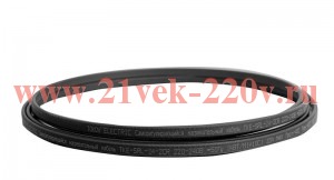 Кабель нагревательный саморег. 24Вт/м с экраном 16 AWG термопласт TOKOV ELECTRIC TKE-SRL-24-2CR