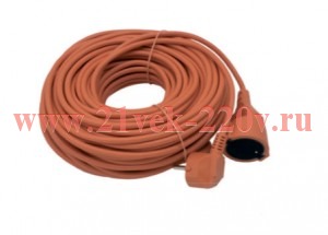 Удлинитель-шнур 1х10м без заземл. 6А 2х0.75 TOKOV ELECTRIC TKE-SS10-075