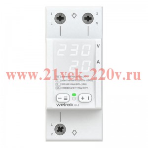 Вольтамперметр UI-1 Welrok 4660251140359