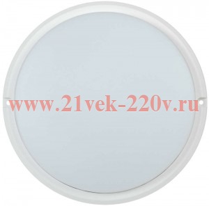 Светильник LED ДПО 4003 15Вт IP54 4000K круг белый IEK
