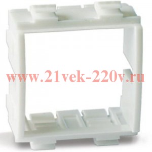 Каркас DKC Brava под 2 модуля черный для кабель-канала In-liner Front F0000MB