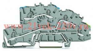 Многоуровневые клеммы для монтажа; 4 mm2; N/L/PE; Push-in CAGE CLAMP (ОсновнаяСерия)
