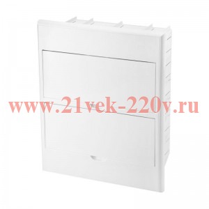 Бокс пластиковый ЩРВ-П-24 IP41 бел. дверь бел. Kranz KR-11-0225