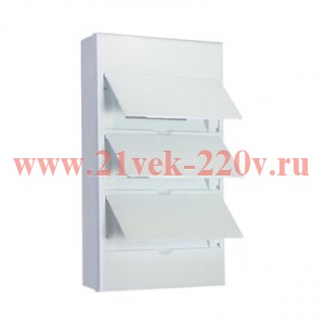 Бокс пластиковый ЩРН-П-36 IP41 бел. дверь бел. Kranz KR-11-0337