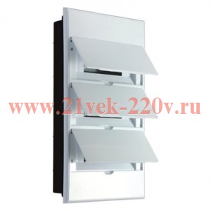 Бокс пластиковый ЩРВ-П-36 IP41 бел. дверь бел. Kranz KR-11-0237