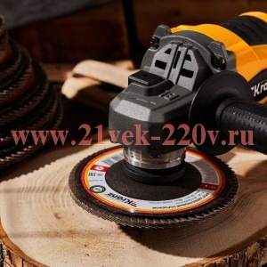 Круг лепестковый торцевой P120 115х22.2мм Kranz KR-90-0009